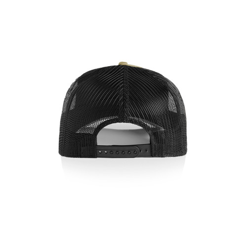KHAKI/BLACK - BACK stock-contrast-trucker-khaki/black-back